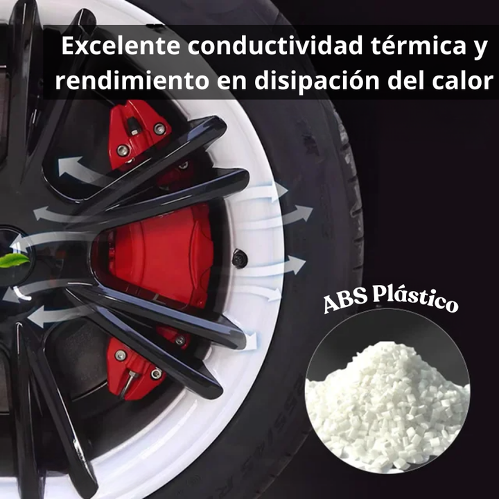 LuxeStop® Accesorios para frenos de Auto x4 unidades