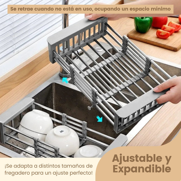 Foldry® Escurridor Expandible para Platos