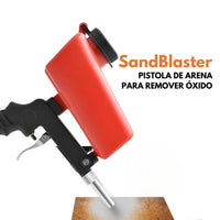 SandBlaster - PISTOLA DE ARENA REMOVEDORA DE OXIDO