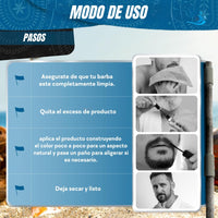 Denso® Rímel de Cobertura Rápida para Barba