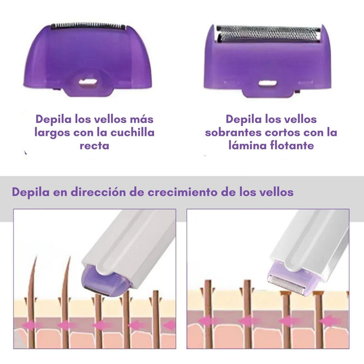 HiBeauty® Depiladora Led de Microoscilación