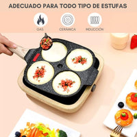 MagicChef® Sartén de Tecnología Antiadherente 4 en 1