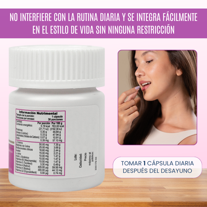 Gelasimi Forte® Pastillas Virales para quedar Embarazada x30 Cápsulas
