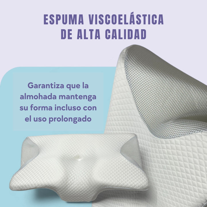 Dream® Almohada Cervical de Espuma Viscoelástica