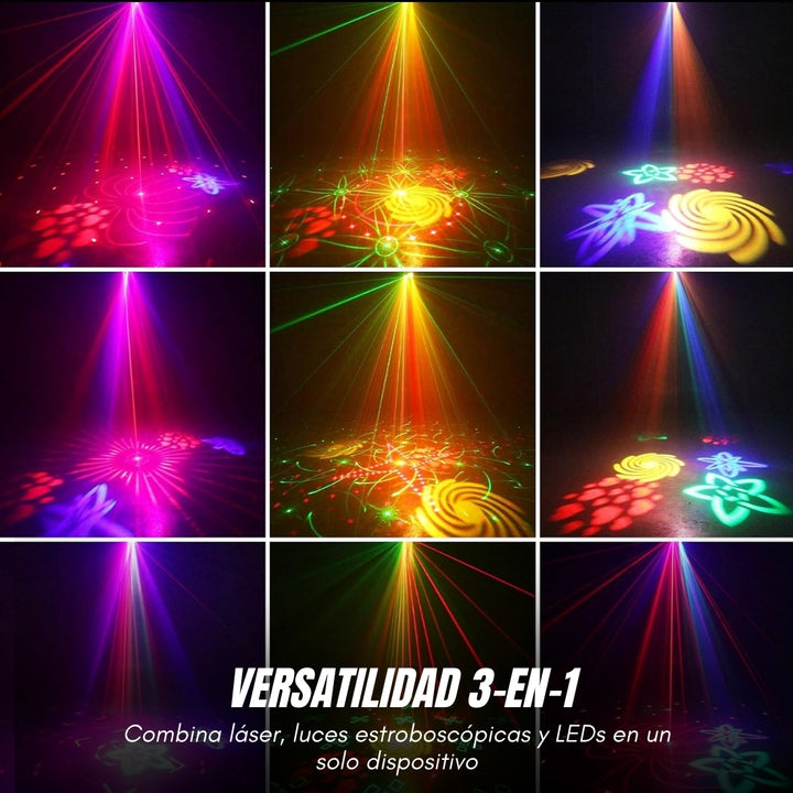 Vibra® Proyector Laser LED para Fiestas