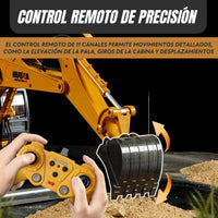 Drex® Excavadora RC de 2.4Ghz a Control Remoto