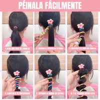 Kit Alegría® Bandas Elásticas Para el Cabello X12