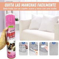 Foam Cleaner® Quita Manchas Difíciles en Tapicería