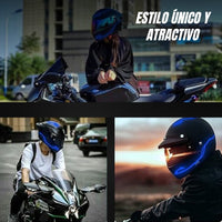 Ilumax® Luces Led para Casco de Motocicleta