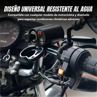 VoltPro® Cargador Multifuncional USB para Moto