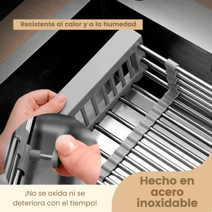Foldry® Escurridor Expandible para Platos