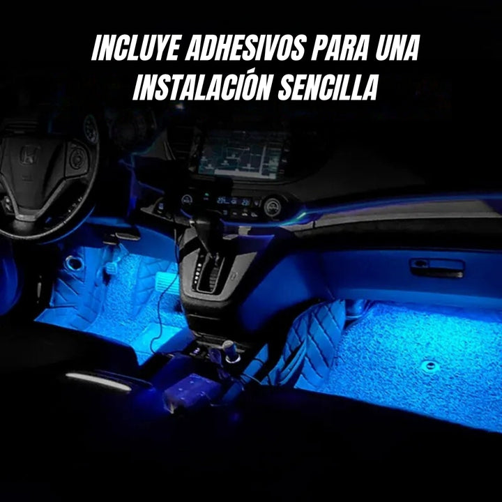 Neonix® Luces LED Interiores para Carro x4