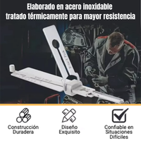 KeyMaster® Decodificador de llaves 2 en 1 + Estuche gratis