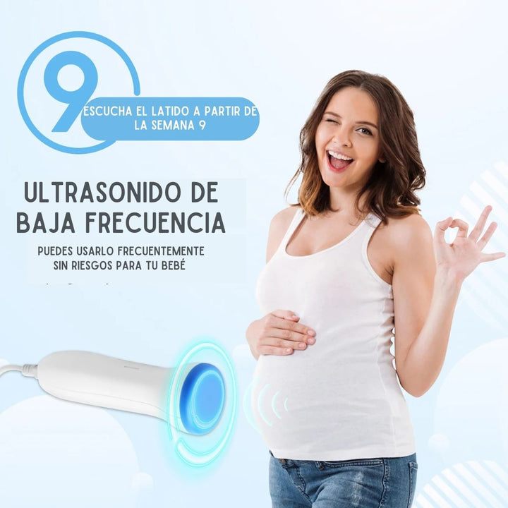 BabyBeat® Escucha el corazón de tu bebé desde casa