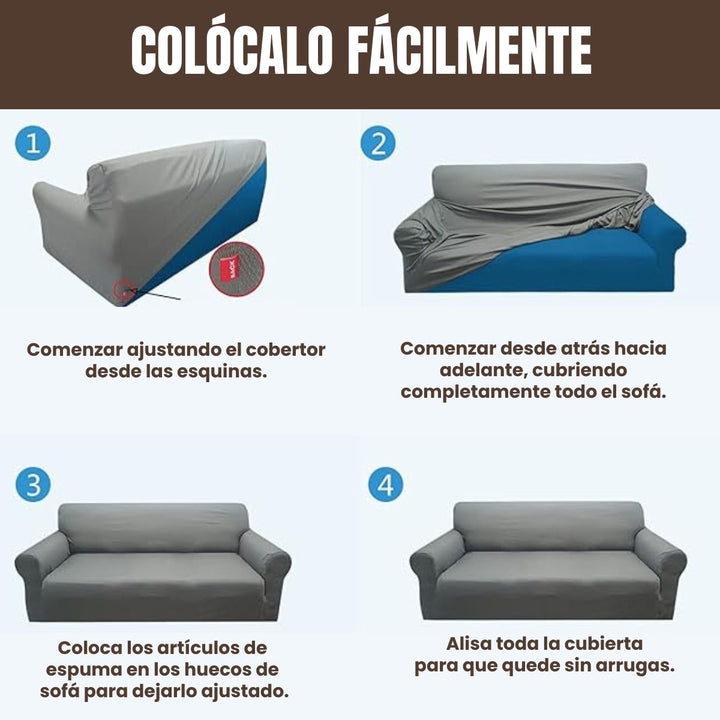 SofáPlus® Cobertor Impermeable para Sofá