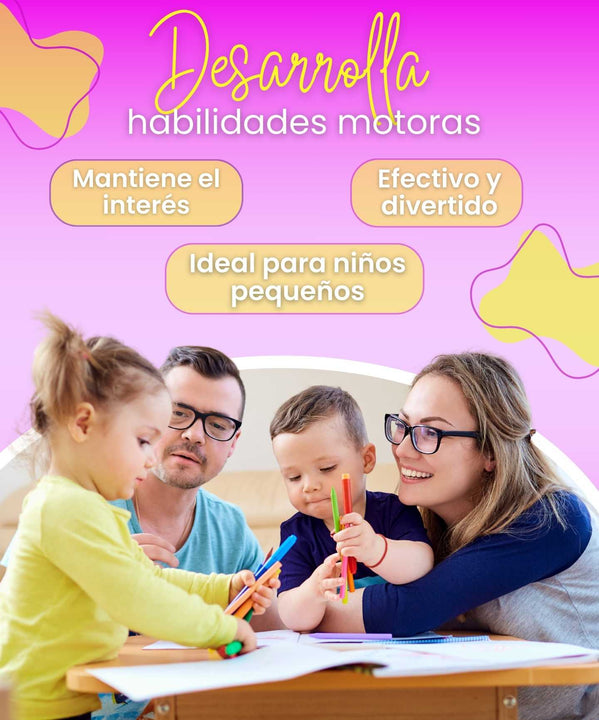 Magic Traces ®  - Libro de Trazos para Niños De 2 a 8 Años