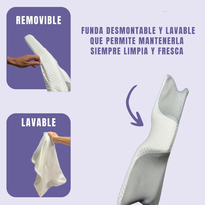 Dream® Almohada Cervical de Espuma Viscoelástica