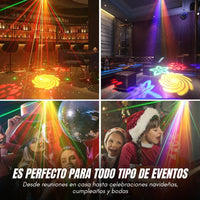 Vibra® Proyector Laser LED para Fiestas