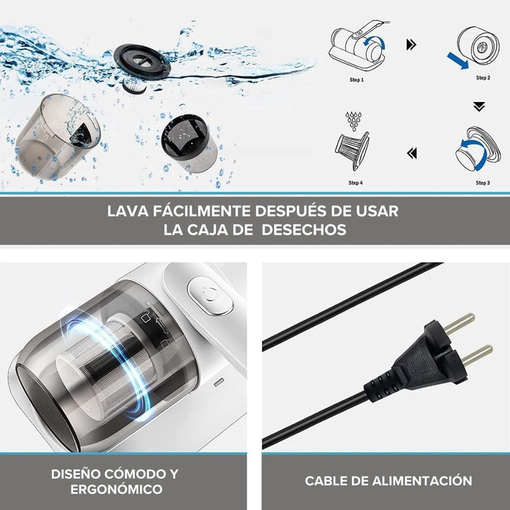 PureWave® Eliminador de Ácaros de Alta Potencia