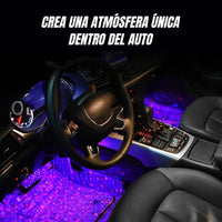 Neonix® Luces LED Interiores para Carro x4