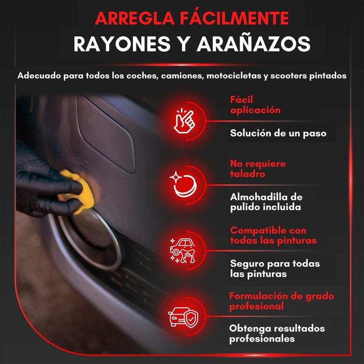 Car Paint® Eliminador Efectivo de Rasguños