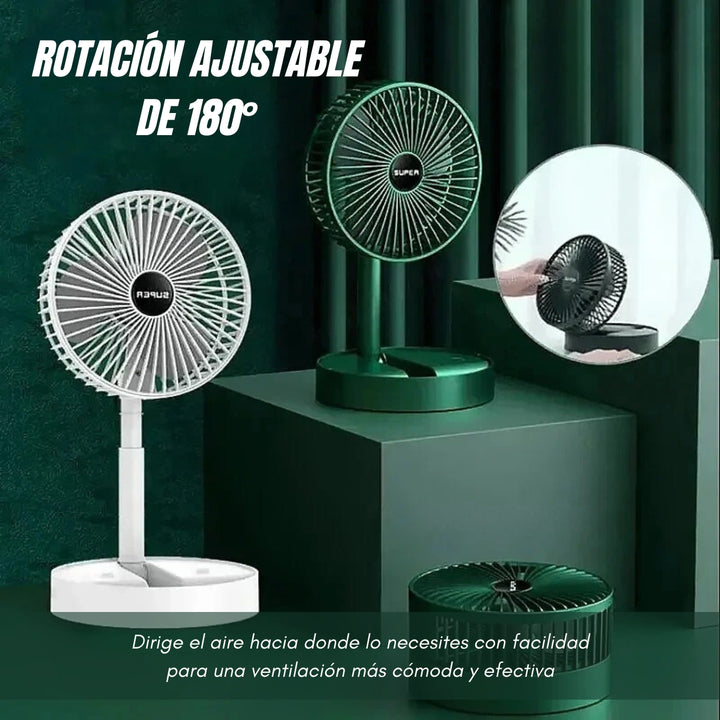 Breezo® Ventilador USB con Soporte Plegable