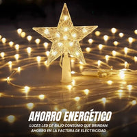 Starbell® Luces Led Efecto Cascada con Estrella