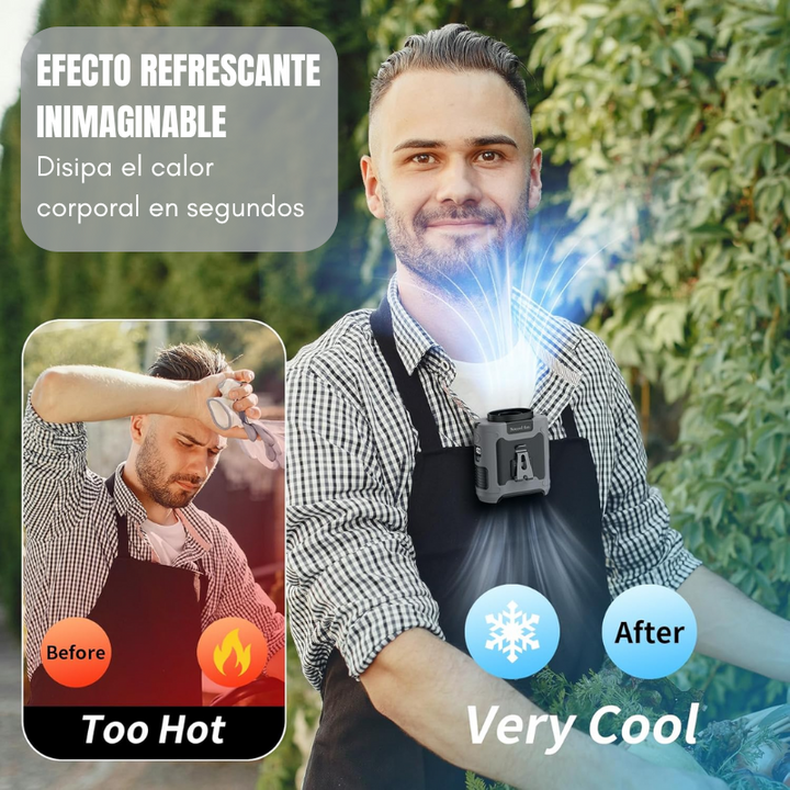 CoolMate® Enfriador Corporal Portátil de Alta Potencia