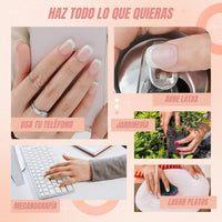 Fibelle® Set de 24 Uñas Press On Clásicas 2x1