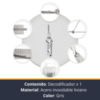 KeyMaster® Decodificador de llaves 2 en 1 + Estuche gratis