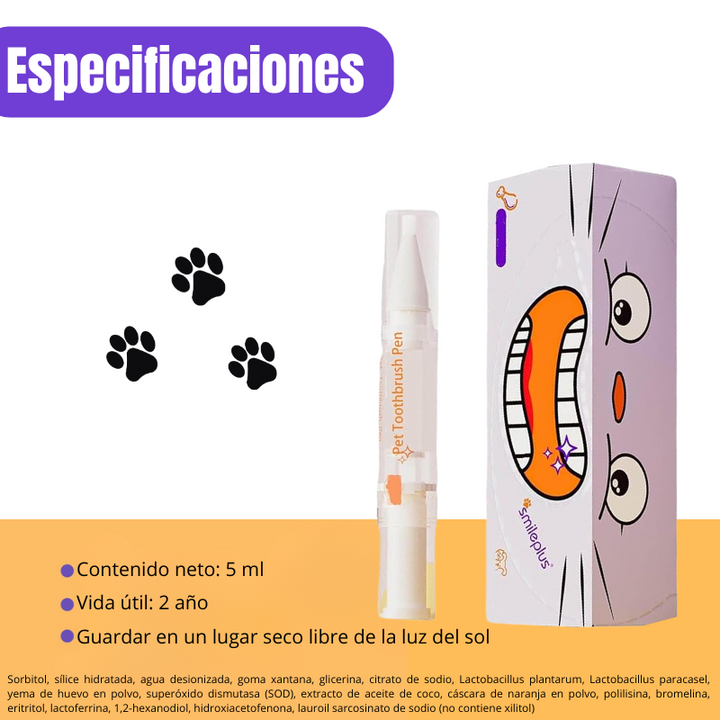 SmilePlus® - Cepillo quita sarro para mascotas