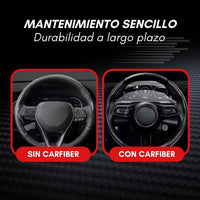 CarFiber® Protector de Ajuste Ergonomico para Volante