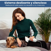 PetCare® Cepillo Secador Silencioso para Mascotas