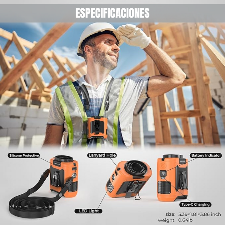 CoolMate® Enfriador Corporal Portátil de Alta Potencia