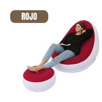 CozyFlex® Sillón Inflable de Terciopelo 2 en 1