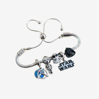 Aurora® Pulsera tipo Pandora + 5 Charms Gratis