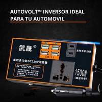 AutoVolt™ Inversor Portátil de Alta Frecuencia 1500W