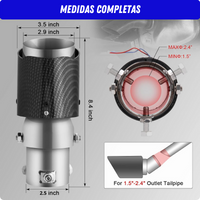 NitroBlaze™ Simulador de Lanzallamas en Fibra de Carbono