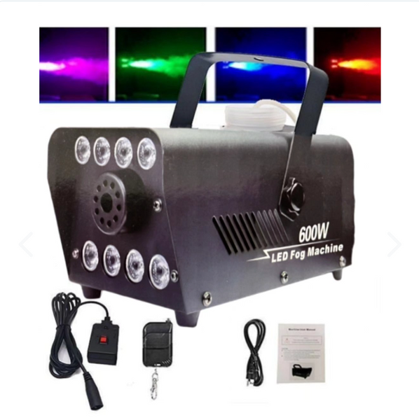 Maquina de Humo Led 600w