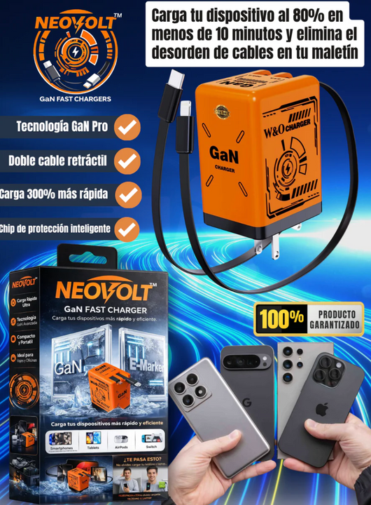 Adaptador Carga Rapida GaN 2.0