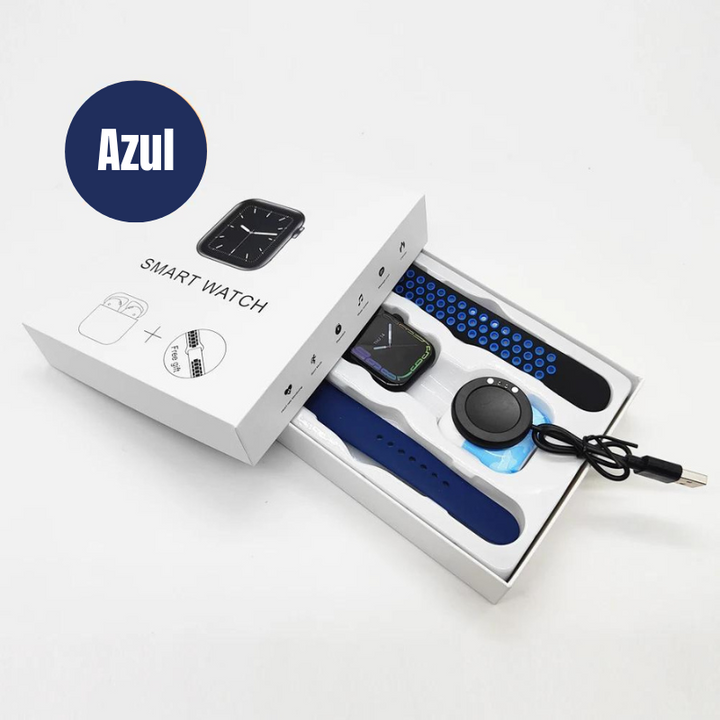 Smartwatch T55 Edición Limitada + Airpods + 2 Correas Gratis