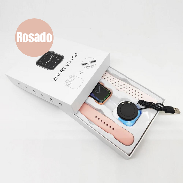 Smartwatch T55 Edición Limitada + Airpods + 2 Correas Gratis