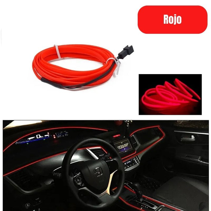 Led Strip® Fibra Óptica de Ambientación 2x1