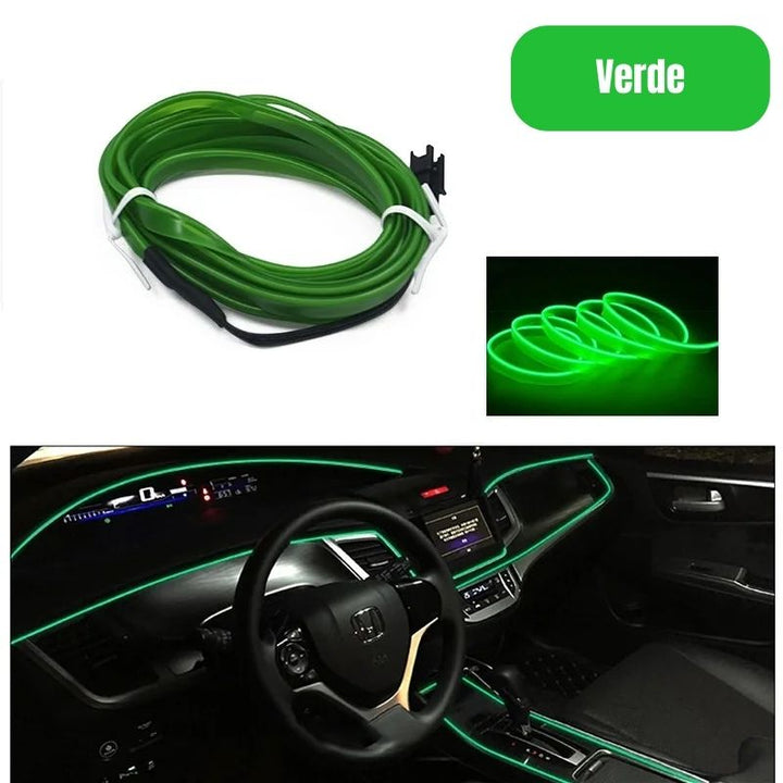 Led Strip® Fibra Óptica de Ambientación 2x1