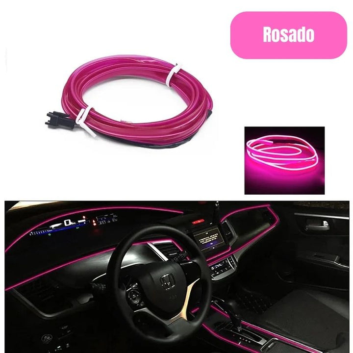Led Strip® Fibra Óptica de Ambientación 2x1
