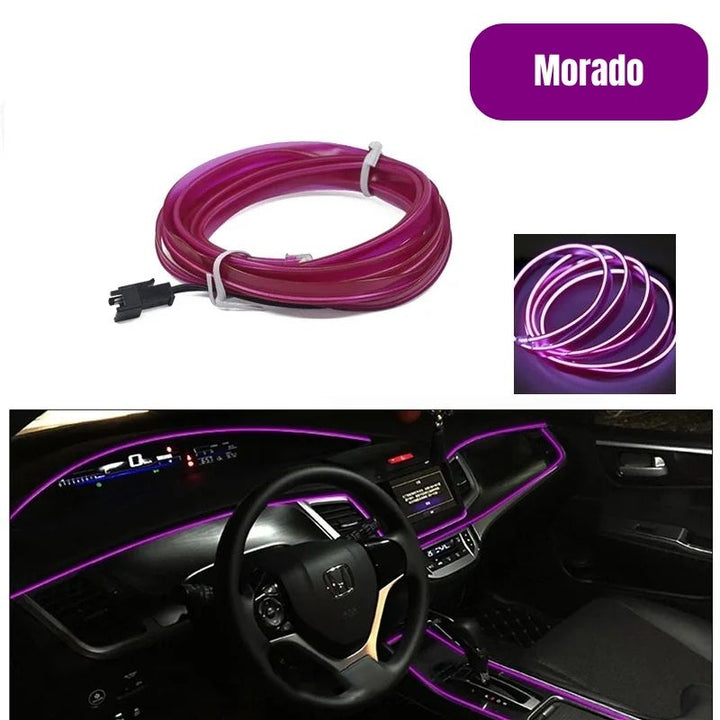 Led Strip® Fibra Óptica de Ambientación 2x1