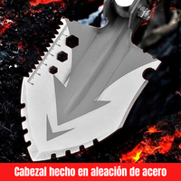 MultiShovel™ Pala Táctica Multifuncional 4 en 1