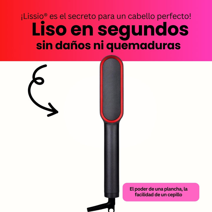 Lissio® Cepillo Alisador  Iónico  para Cabello