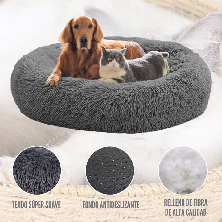 Dogap® Cama de Felpa de Lujo para Perros