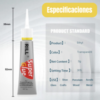 Super Glue™ Pegamento Multiusos de Alta Resistencia